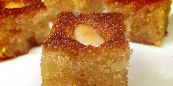 doce de semolina libanês harisse doce sobremesa árabe simples doce de semolina árabe doce de semolina nome 21 receitas de doces árabes doce de semolina turco mhalabie