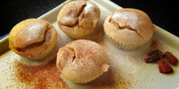 Bolinho de chuva assado