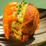 acarajé com vatapá