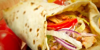 Kebab de frango tradicional