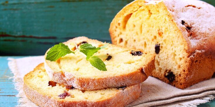 Pão caseiro com passas para substituir o panetone fim de ano