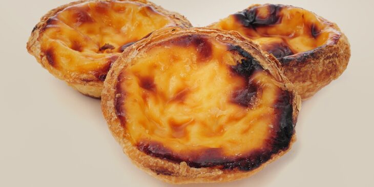 Pastel de nata que é de cair o queixo de todo mundo de tão bom