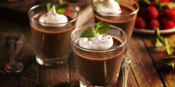 mousse de chocolate