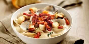 Clam chowder – sopa de moluscos