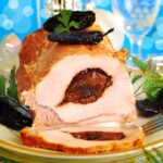 Receita de lombo suíno recheado com ameixas que desmancha na boca