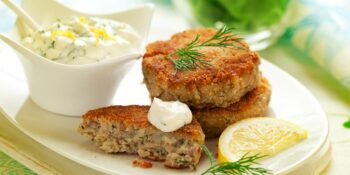 Bolinho de bacalhau frito
