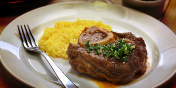 Ossobuco com risoto