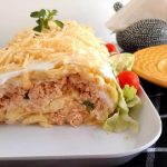 Rocambole de frango tudo gostoso