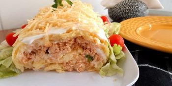 Rocambole de frango