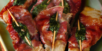 Saltimbocca de vitela