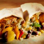 Burritos de frango tudo gostoso