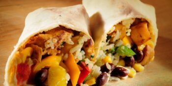 Burritos de frango