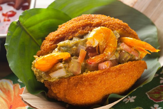 acarajé com vatapá