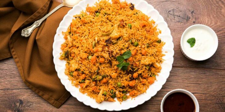 Biryani de legumes