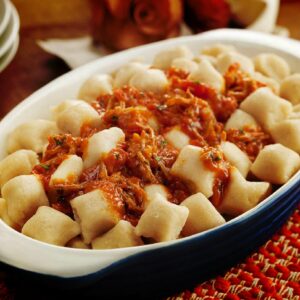 Nhoque de feijão branco tudo gostoso ana maria