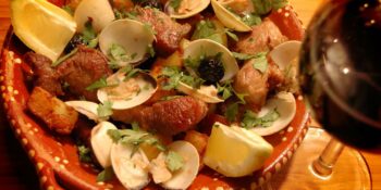 Carne de porco alentejana