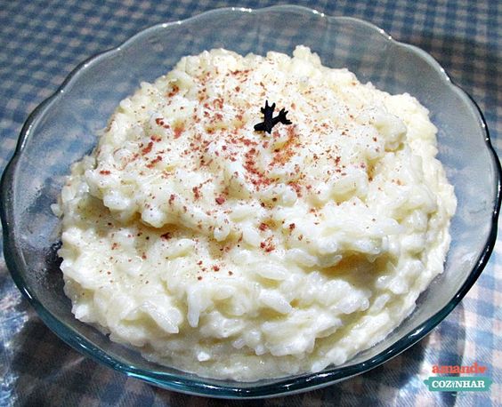 Arroz doce com coco palmirinha vovó