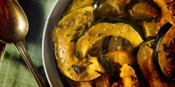 Fatias de abóbora ao forno