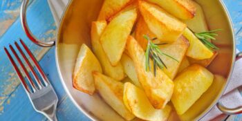 batata frita fatiada grossa