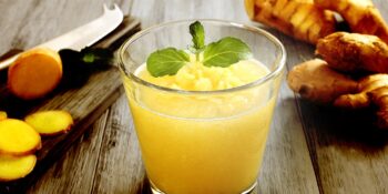 Suco saudável de gengibre