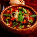 Receita de sopa de frango com legumes