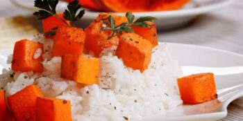 Abóbora simples ao forno