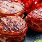 medalhão de frango com bacon