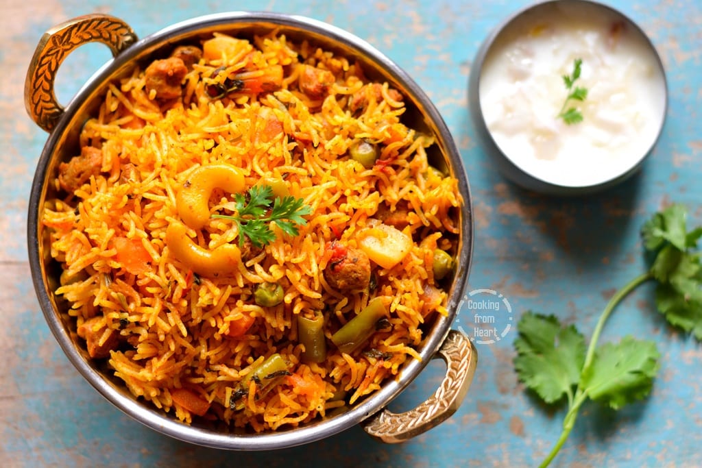 Biryani de legumes