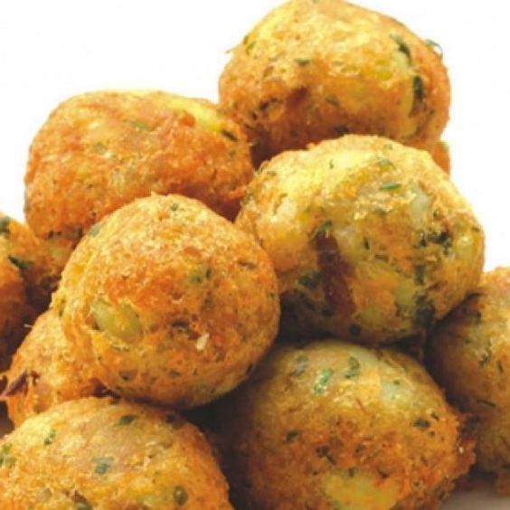 bolinho de bacalhau assado simples fáicl