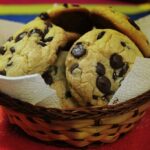 Cookies com chocolate tudo gostoso