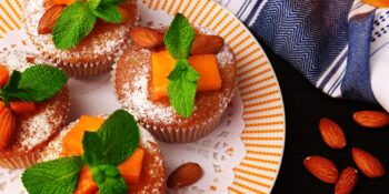 Muffins de abóbora salgado