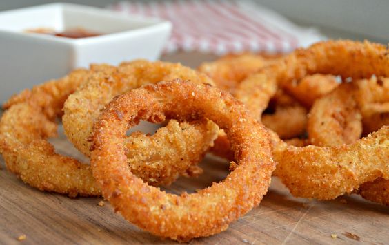 Anéis de cebola com queijo parmesão tudo gostoso simples fácil rápido ana maria braga