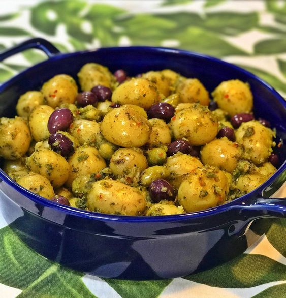 Aperitivo de azeitona com queijo simples fácil rápido