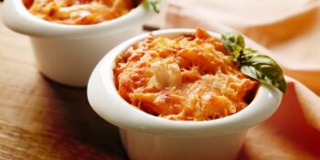 Fettuccine com frango ao molho de páprica