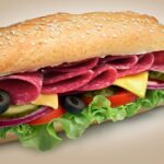 Baguete de salaminho e azeitonas: receita com pão tradicional deliciosa