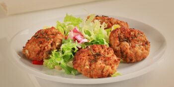 Bolinhos de batata baroa, abobrinha e cenoura