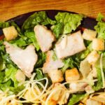 Salada de frango e croutons ana maria braga