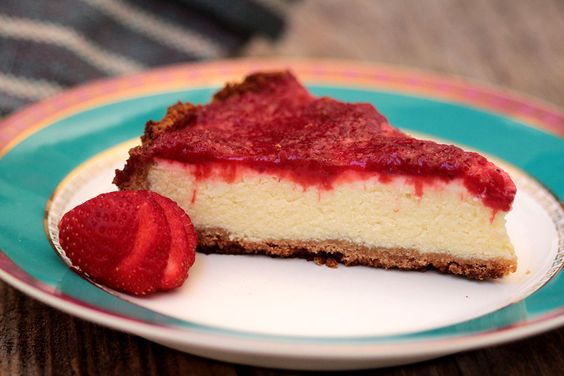 Torta de ricota com geleia de framboesa tudo gostoso simples fácil