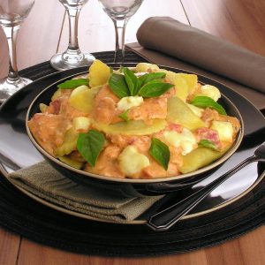 Tortellini ao molho rosé