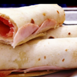 Tortilhas de presunto e requeijão: receita prática com 3 ingredientes