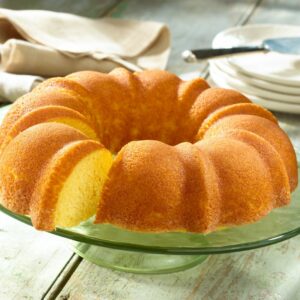 Bolo cremoso de fubá