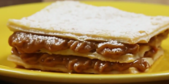 mil folhas de doce de leite