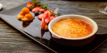 Creme brulè de laranja