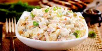 Salada russa de batatas