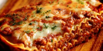 Lasanha de carne apimentada