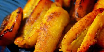 Banana da terra frita