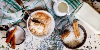 Arroz doce com anis estrelado