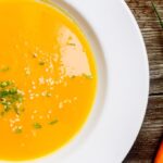 sopa de cenoura e batata tudo gostoso