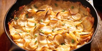 Batata doce ao molho branco
