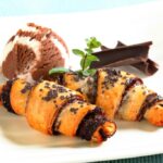 croissant de chocolate fácil croissant de chocolate com massa de pastel croissant de nutella com massa folhada croissant presunto e queijo com massa folhada pronta como fazer croissant com massa folhada comprada croissant de chocolate francês mini croissant de chocolate receita de croissant de chocolate
